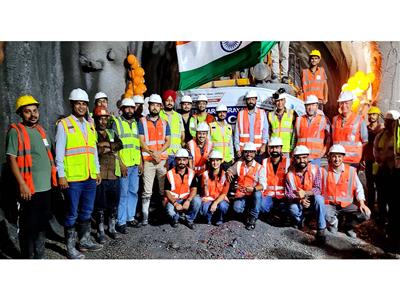 RVNL achieves 41st tunnel breakthrough in Rishikesh-Karnprayag rail project