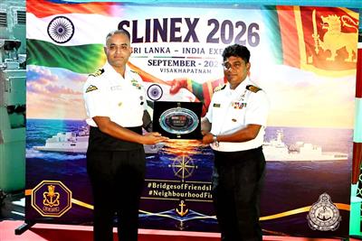 India, Sri Lanka begin 13th bilateral maritime exercise SLINEX-26 in Visakhapatnam