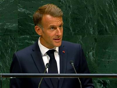 Emmanuel Macron calls Gaza situation “shameful”; says Strait of Hormuz should not be used for 