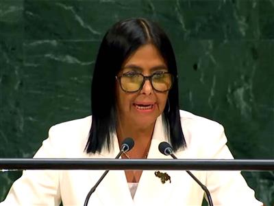 Venezuela will hold elections, transition to full democracy: Delcy Rodríguez thanks Trump for resuming diplomatic ties at UNGA