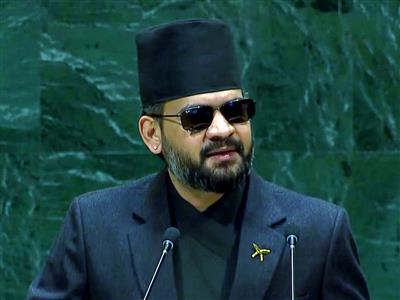 Nepal PM Shah thanks India, China for disaster aid; proposes Himalayan climate resilience mechanism at UNGA