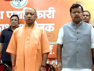 BJP National President Nitin Nabin, CM Yogi to address massive rally in Varanasi on Oct 7