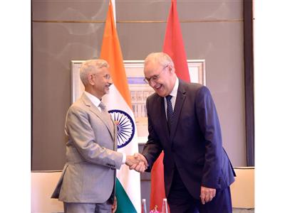 EAM Jaishankar calls on Swiss President Parmelin, highlights momentum of India-EFTA TEPA
