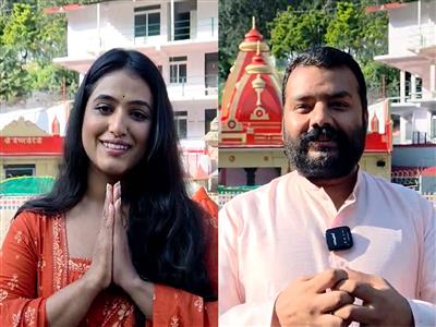 ‘Hanuman Ansh’ team offer prayers to Neem Karoli Baba at Nainital’s Kainchi Dham 