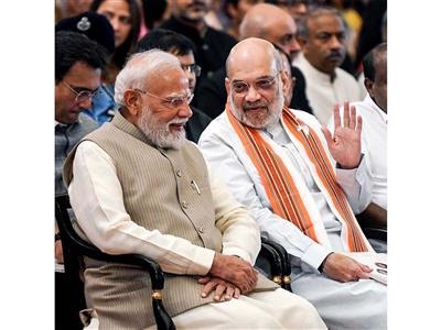“Transformed definition of governance”: Amit Shah lauds PM Modi's 