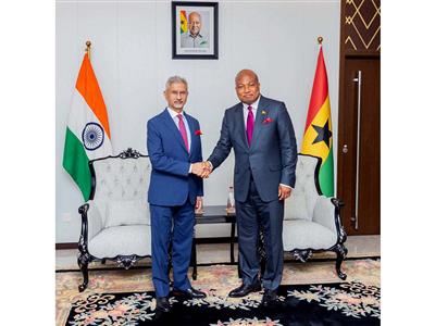 EAM Jaishankar meets Ghana’s FM to boost strategic ties in trade, defence, and technology