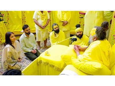 “Baseless, factually incorrect”: Team Virat Kohli rejects allegation of being paid Rs 5 crore for Ashram visit