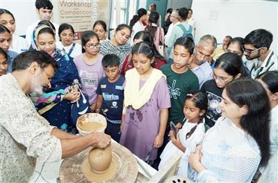 PGIMER’s SAMARTH Initiative Promotes Mental Well-being Through Pottery