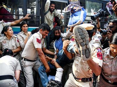 Delhi Police files affidavit in SC, details security measures, metro restrictions during Oct 10 protest