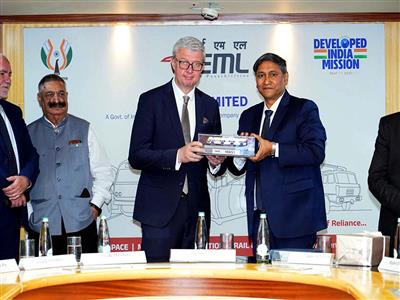 Czech Republic Deputy PM Karel Havlíček meets BEML Chairman to explore industrial collaboration