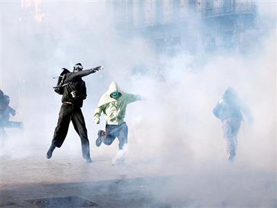Europe swarmed by wave of protests as people march in France, Albania, Italy, Spain, Portugal