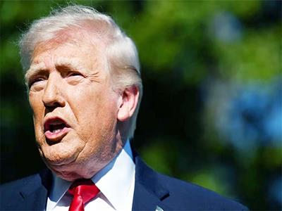 Donald Trump falsely claims US 