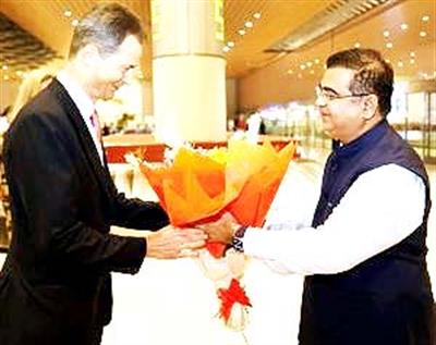 Prince Alois of Liechtenstein arrives in Mumbai on state visit to India