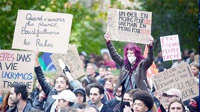 French students vow more protests despite Macron government’s concessions