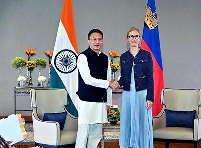 Jitin Prasada, Liechtenstein Deputy PM Discuss Ways to Boost Bilateral Trade and Investment