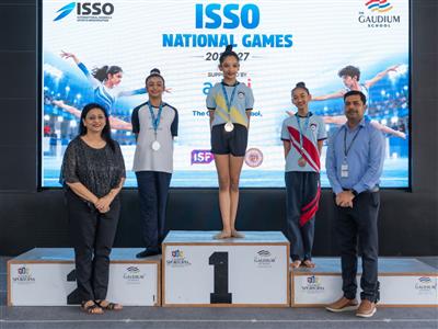 ISSO National Gymnastics Championship concludes at The Gaudium School in Hyderabad