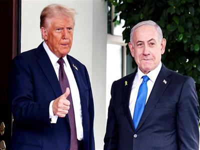 Trump takes credit for Netanyahu's poll performance, says he'll 