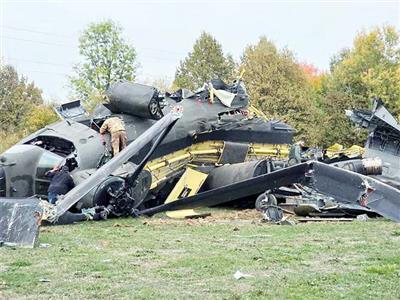 4 killed in Italian helicopter crash during EU peacekeeping operation in Bosnia